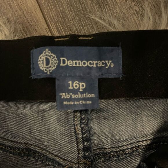 Democracy “ab” solution Women's Blue Jeans 16P - Picture 2 of 2